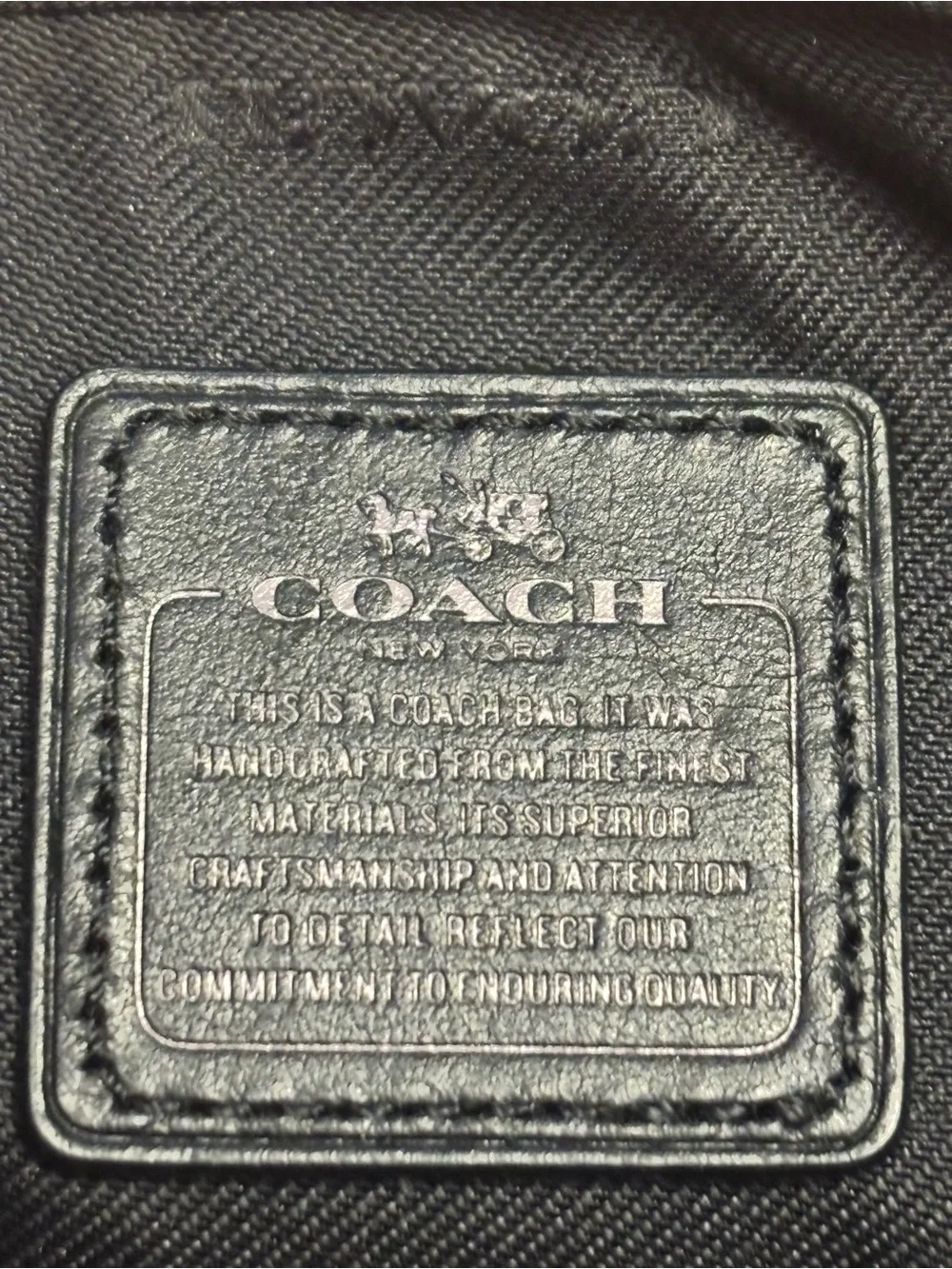 Coach Canyon Quilt Exotic Embossed Leather Crossbody 66140